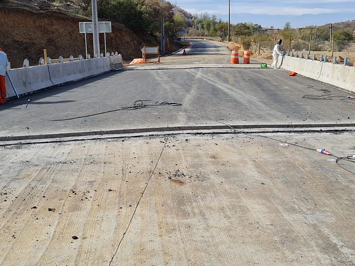 Calzada entregada tras la intervención